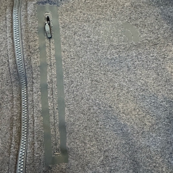 The North Face Men's Extended Size High Collar Quarter Zip with Pocket / XXL - Picture 2 of 10